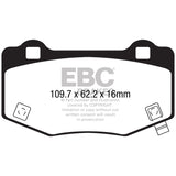 EBC DP43056R Yellowstuff Street And Track Brake Pads