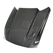 Load image into Gallery viewer, 15-17-Ford-Mustang-(Excl.-Gt350Gt350r)-Double-Sided-Carbon-Fiber-Cowl-Hood