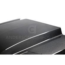 Load image into Gallery viewer, 15-17-Ford-Mustang-(Excl.-Gt350Gt350r)-Double-Sided-Carbon-Fiber-Cowl-Hood
