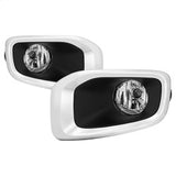 SPYDER 5085023 OEM Fog Lights W/Switch and Cover - Clear