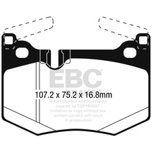 Load image into Gallery viewer, 15-17-Lexus-Rc-F--16-18-Lexus-Gs-F-Yellowstuff-Rear-Brake-Pads