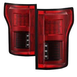 15-18-Ford-F-150-Led-Tail-Lights-(WBlind-Spot)---Red-Clear-(Alt-Yd-Ff15015bs-Lbled-Rc)