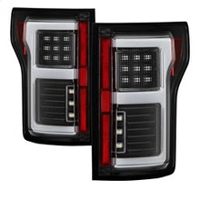 Load image into Gallery viewer, 15-18-Ford-F-150-Light-Bar-Led-Tail-Lights-(WBlind-Spot)---Black-(Alt-Yd-Ff15015bs-Lbled-Bk)