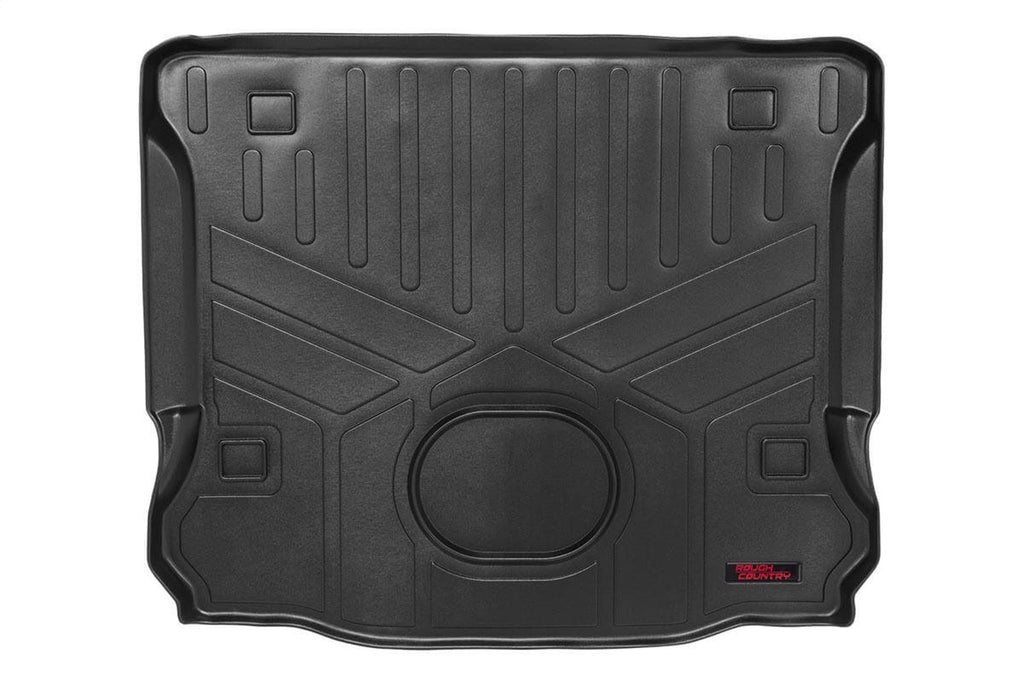 Rough Country M-6155 Heavy Duty Cargo Liner Floor Mat for Select Jeep Wrangler, Jeep Wrangler JK