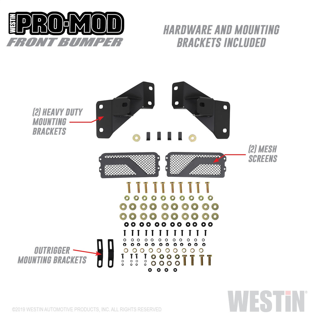 15-19-Chevrolet-Silverado-25003500-Pro-Mod-Front-Bumper---Textured-Black