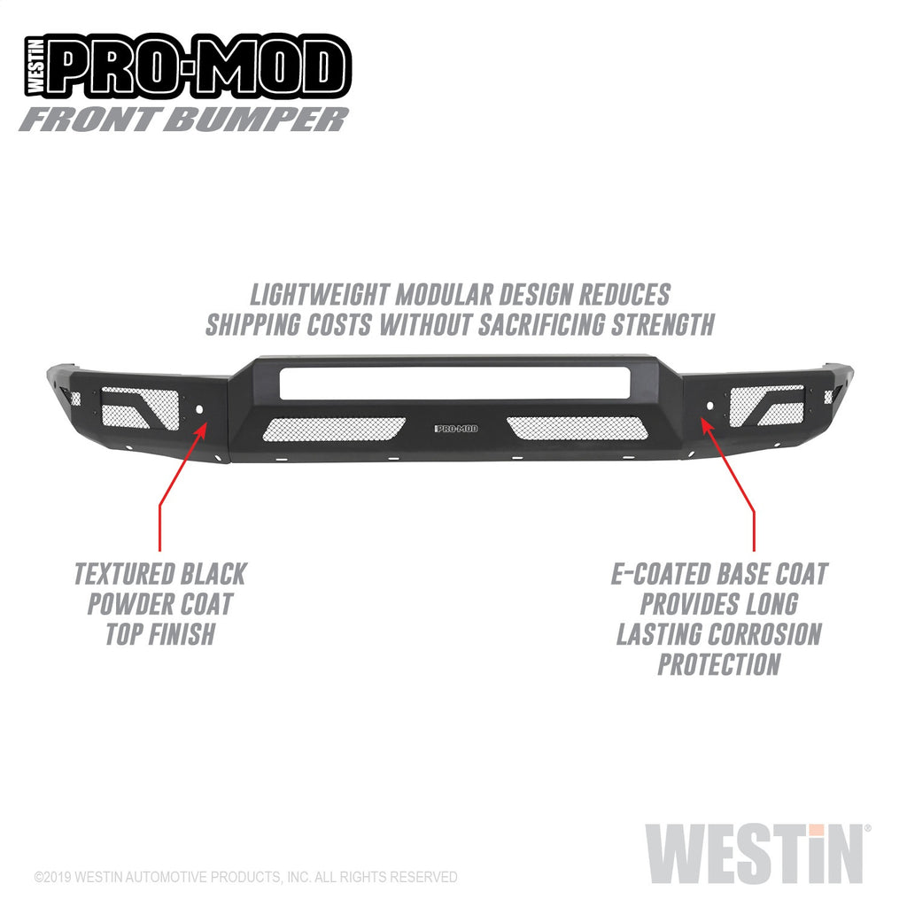 15-19-Chevrolet-Silverado-25003500-Pro-Mod-Front-Bumper---Textured-Black
