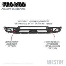 Load image into Gallery viewer, 15-19-Chevrolet-Silverado-25003500-Pro-Mod-Front-Bumper---Textured-Black