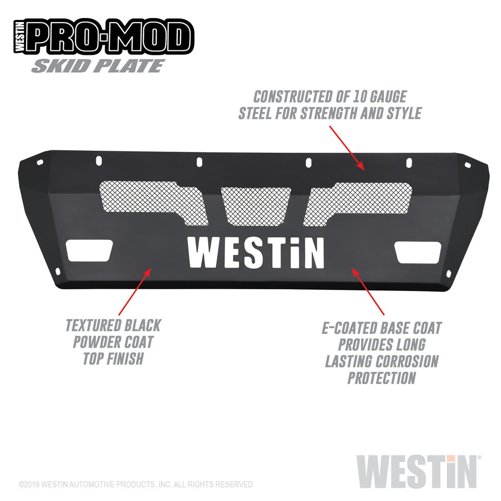 15-19-Chevrolet-Silverado-25003500-Pro-Mod-Skid-Plate---Textured-Black
