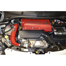 Load image into Gallery viewer, 15-19-Fiat-Abarth-1.4L-Turbo-4Cyl-Wrinkle-Red-Short-Ram-Intake-WMr-Tech