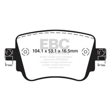 Load image into Gallery viewer, 15-19-Volkswagen-Gti-2.0T-Redstuff-Rear-Brake-Pads