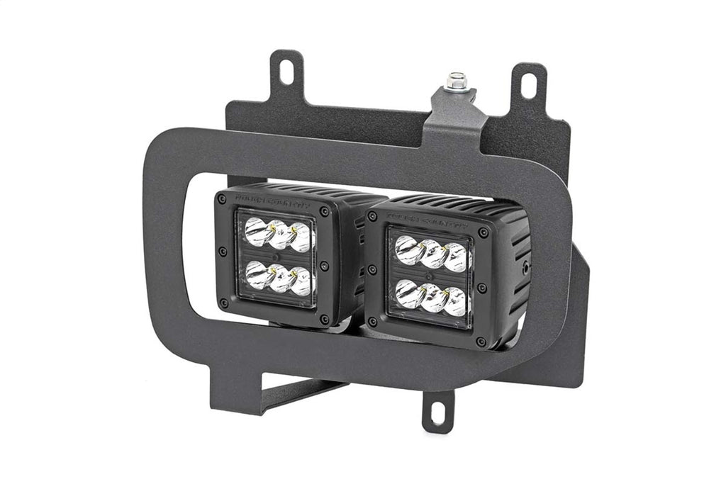 Rough Country 70832 Black Series LED Fog Light Kit for Select Ram