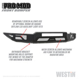 Westin 58-41055 Pro-Mod Front Bumper