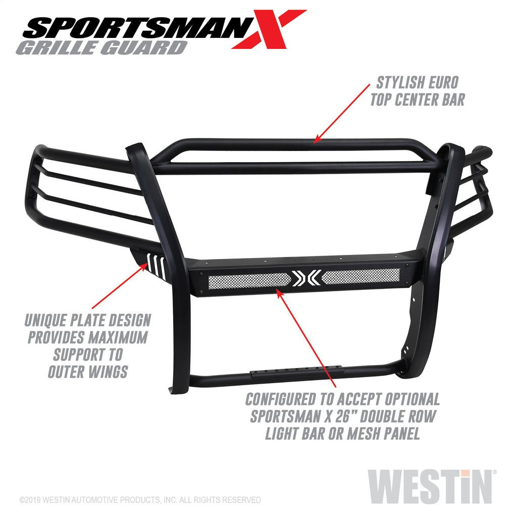 15-20-Chevrolet-Colorado-Sportsman-X-Grille-Guard---Textured-Black