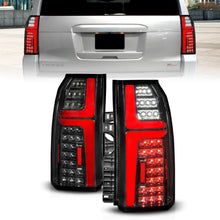 Load image into Gallery viewer, 15-20-Chevrolet-Tahoe-Sequential-Led-Tube-Taillights-Black
