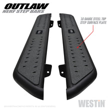 Load image into Gallery viewer, 15-20-Ford-F-150-Supercab--17-20-F-250350-Supercab-Outlaw-Nerf-Step-Bars---Textured-Black
