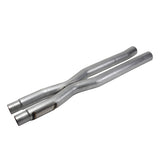 BBK 1818 2015-2023 MUSTANG 5.0 GT RESONATOR DELETE HIGH FLOW X PIPE