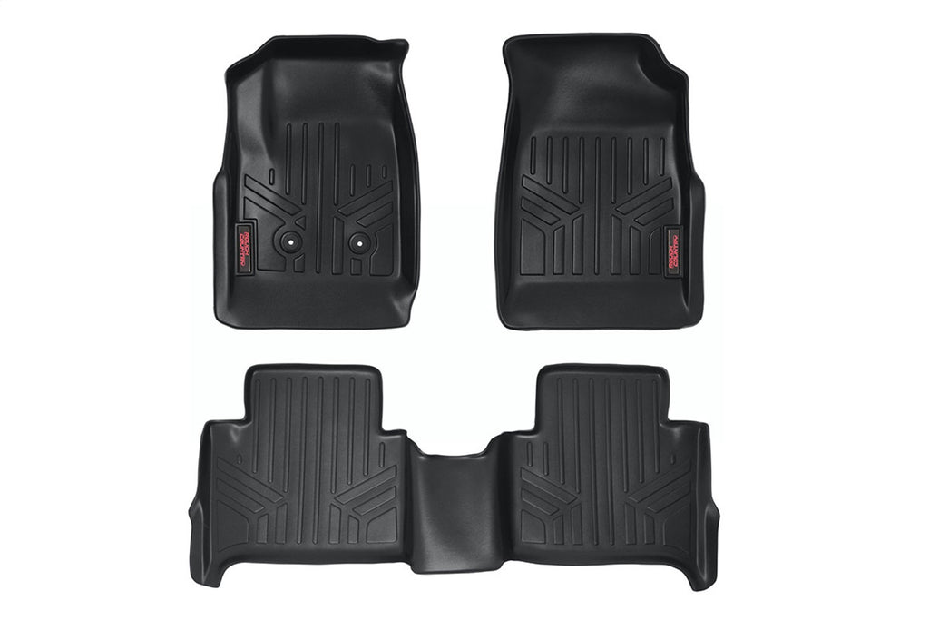 Rough Country M-21513 Heavy Duty Floor Mats for Select Chevrolet Colorado, GMC Canyon