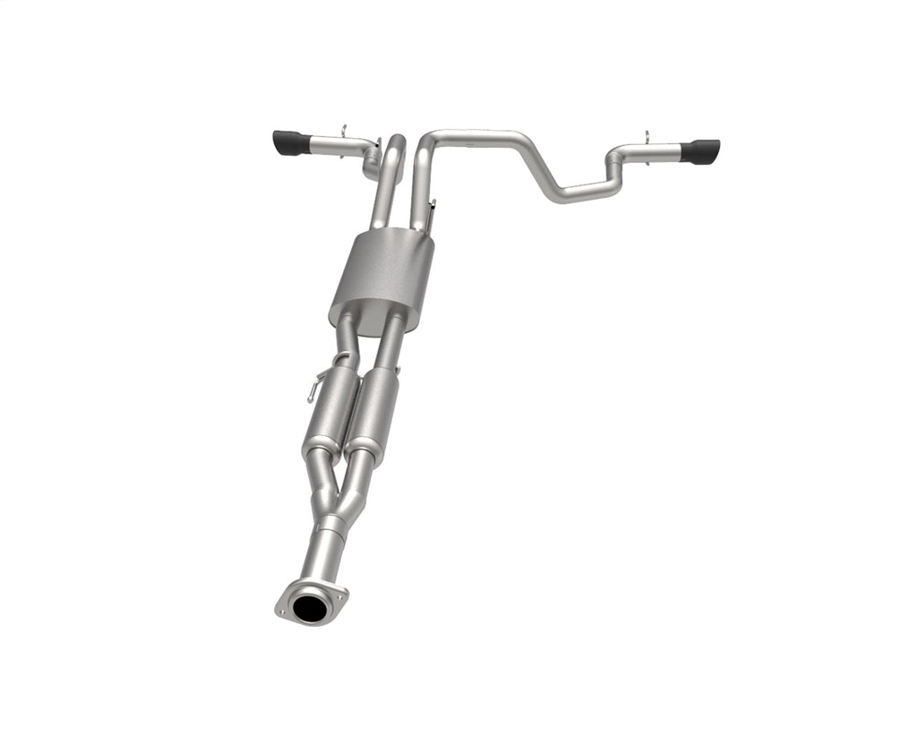 Kooks Custom Headers 13604240 Dual Side Exit Cat-Back w/Black Tips. 2015-2020 F150 2.7L/3.5L/5.0L for Select Ford F-150