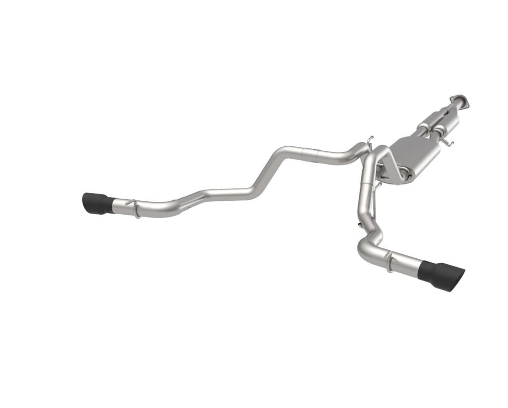 Kooks Custom Headers 13604240 Dual Side Exit Cat-Back w/Black Tips. 2015-2020 F150 2.7L/3.5L/5.0L for Select Ford F-150