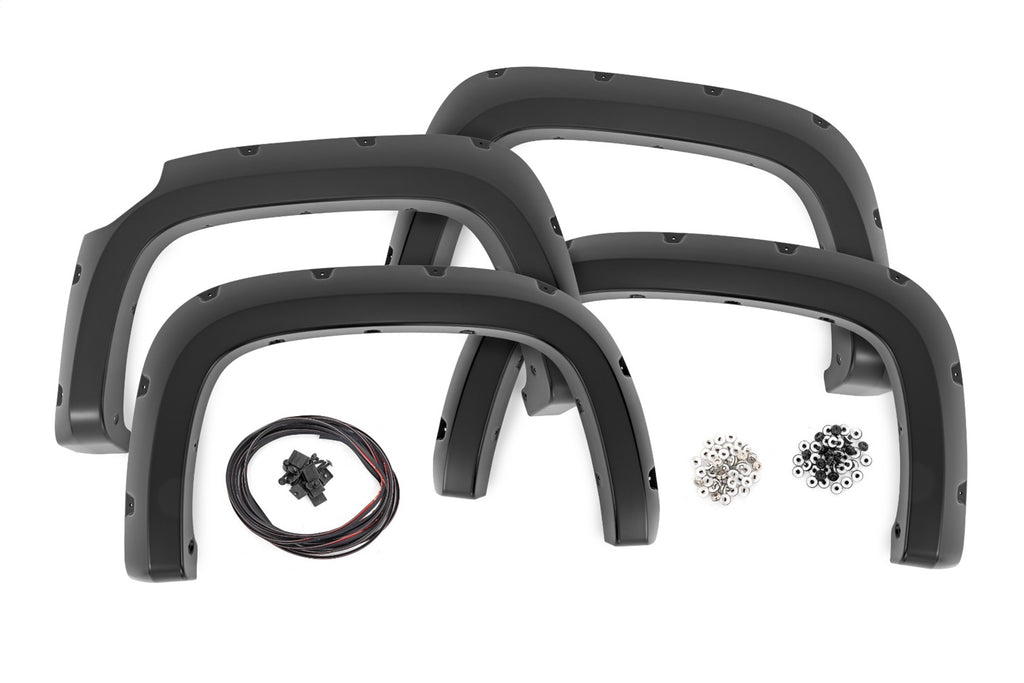 Rough Country F-C11511A-G9K Pocket Fender Flares for Select Chevrolet Colorado