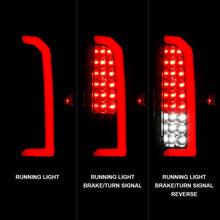 Load image into Gallery viewer, 15-21-Chevrolet-Colorado-Full-Led-Tail-Lights-W-Red-Lightbar-Black-Housing-Clear-Lens