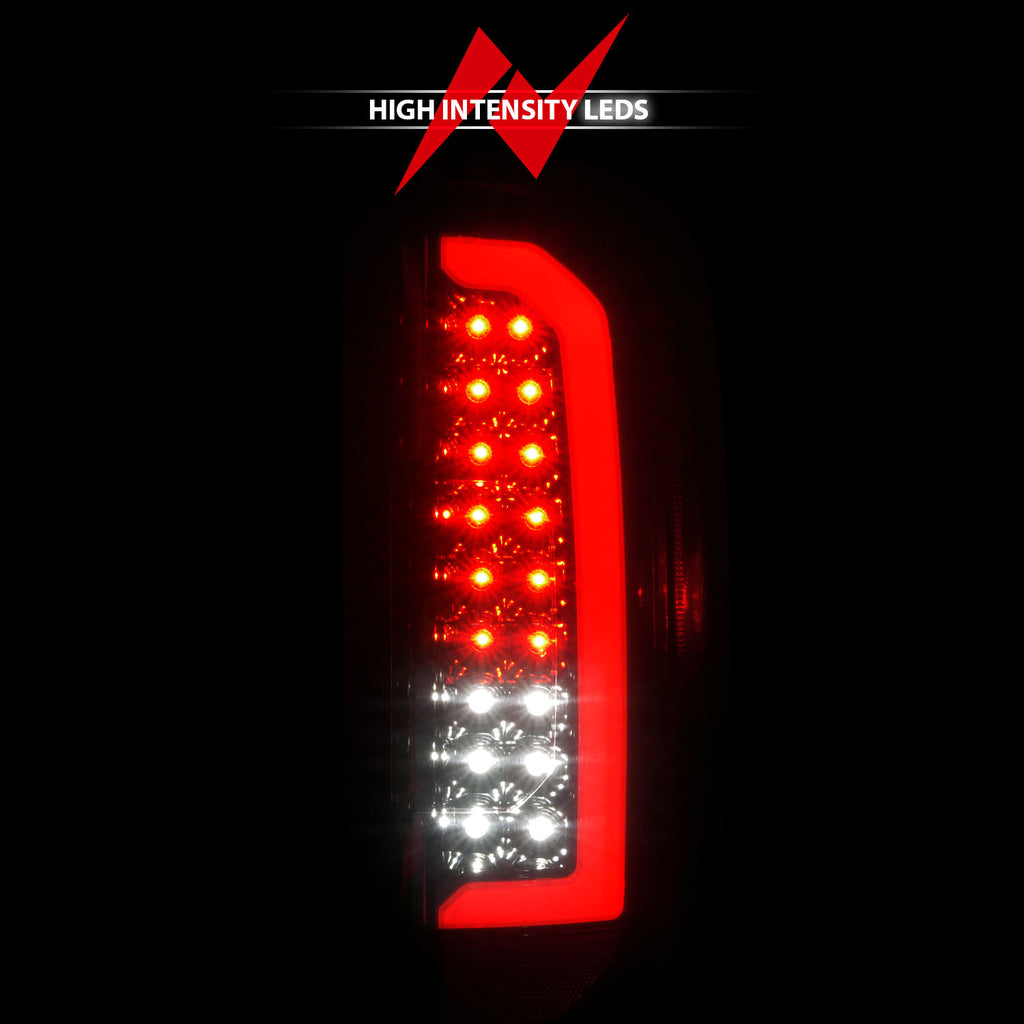15-21-Chevrolet-Colorado-Full-Led-Tail-Lights-W-Red-Lightbar-Black-Housing-Smoke-Lens