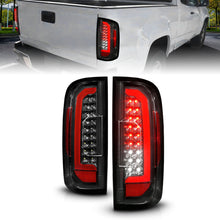 Load image into Gallery viewer, 15-21-Gmc-Canyon-Full-Led-Taillights-W-Red-Lightbar-Black-HousingClear-Lens