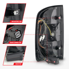 Load image into Gallery viewer, 15-21-Gmc-Canyon-Full-Led-Taillights-W-Red-Lightbar-Black-HousingClear-Lens