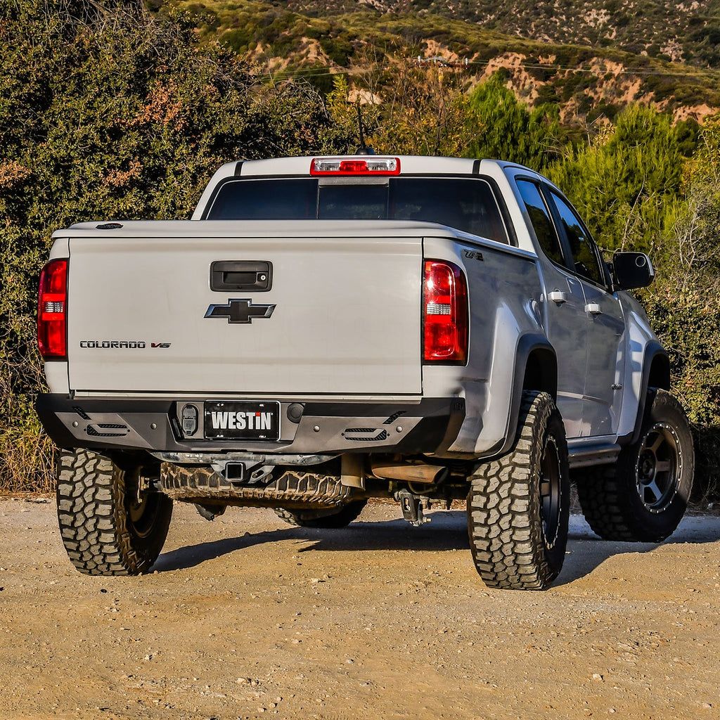 15-22-ChevroletGmc-ColoradoCanyon-Pro-Series-Rear-Bumper---Textured-Black