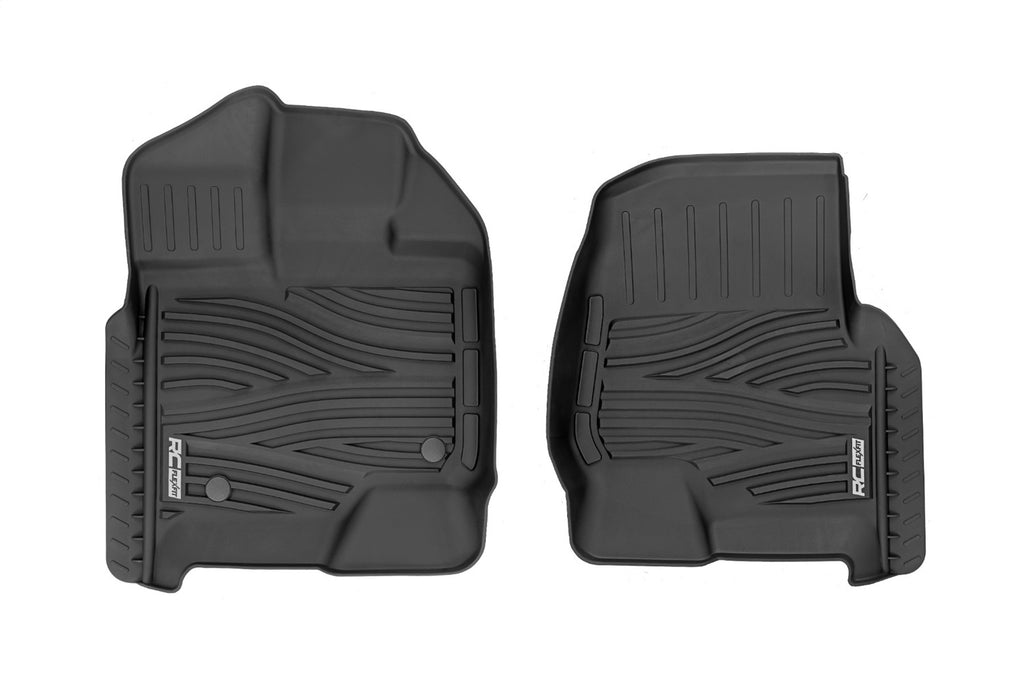 Rough Country FF-5151 Flex-Fit Floor Mats for Select Ford F-150, Ford F-150 Lightning