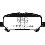 EBC DP43045R Yellowstuff Street And Track Brake Pads