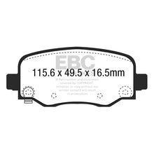 Load image into Gallery viewer, 15-Chrysler-200-2.4-Greenstuff-Rear-Brake-Pads