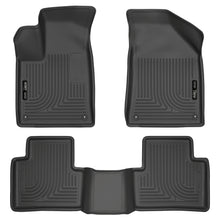 Load image into Gallery viewer, 15-Chrysler-200-Weatherbeater-Black-Front-And-Second-Seat-Floor-Liners
