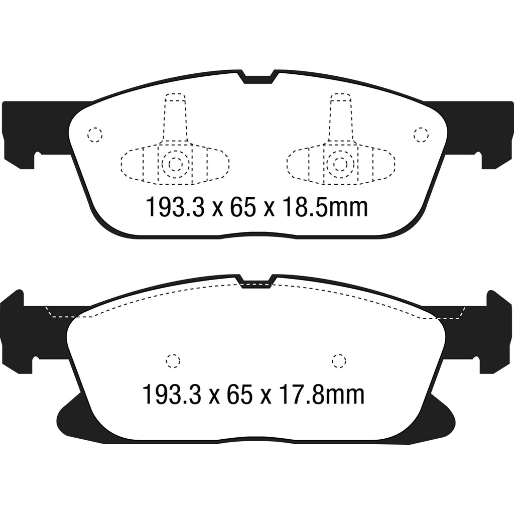 15-Ford-Edge-2.0-Turbo-Fwd-Yellowstuff-Front-Brake-Pads