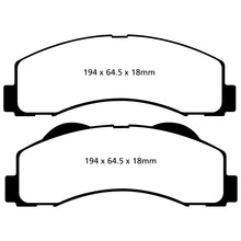 Load image into Gallery viewer, 15-Ford-Expedition-3.5-Twin-Turbo-2Wd-Greenstuff-Front-Brake-Pads