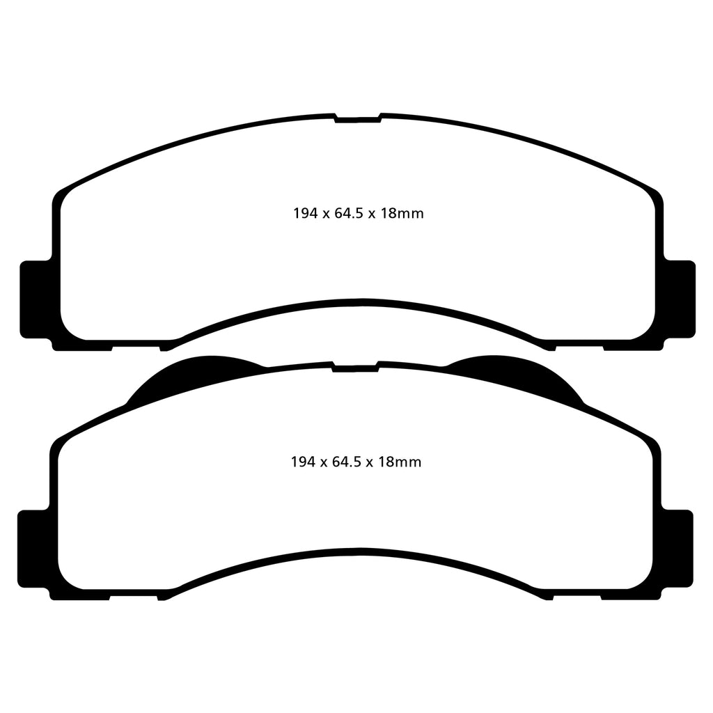 15-Ford-Expedition-3.5-Twin-Turbo-2Wd-Yellowstuff-Front-Brake-Pads