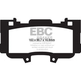 EBC DP33042C Redstuff Ceramic Low Dust Brake Pads