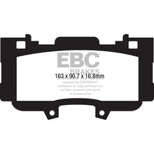 Load image into Gallery viewer, 15-Ford-Mustang-2.3-Turbo-Performance-Pkg-Yellowstuff-Front-Brake-Pads