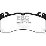 EBC DP33040C Redstuff Ceramic Low Dust Brake Pads