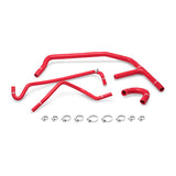 Mishimoto MMHOSE-MUS4-15ANCRD Ford Mustang EcoBoost Silicone Ancillary Hose Kit, 2015-2017, Red