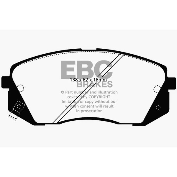 15-Hyundai-Sonata-1.6-Turbo-(Elec-Park-Brake)-Greenstuff-Front-Brake-Pads