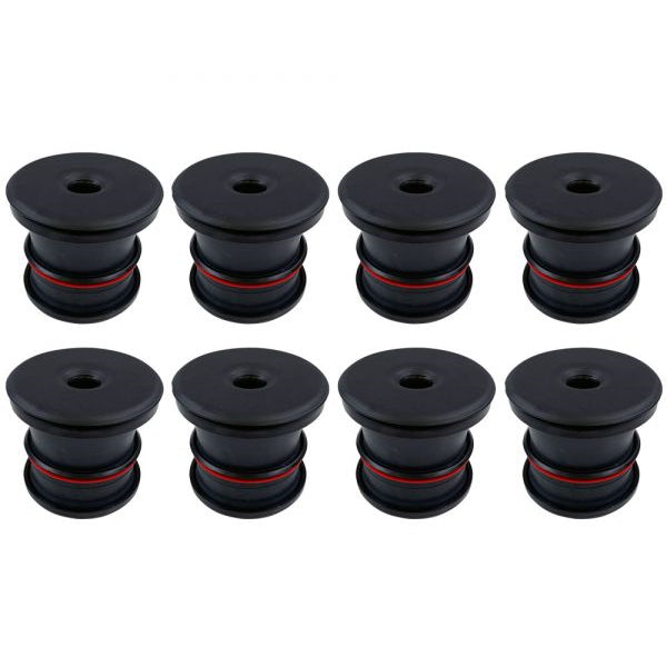 ~(15-Lbs.-18X9x5)~-Silicone-Body-Mount-Kit-For-08-16-Ford-F-250-F-350-Powerstroke-6.4L-6.7L-Crew-Cab-8-Pc-S-B
