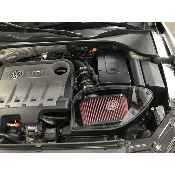 ~(15-Lbs.-24X15x14)~-Cold-Air-Intake-For-10-14-Vw-2.0L-Tdi-2015-Vw-Jetta-2.0L-Tdi-Dry-Extendable-White-S-B