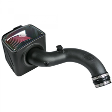 Load image into Gallery viewer, ~(15-Lbs.-25X16x14)~-Cold-Air-Intake-For-01-04-Chevrolet-Silverado-Gmc-Sierra-V8-6.6L-Lb7-Duramax-Cotton-Cleanable-Red-S-B