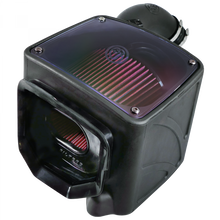 Load image into Gallery viewer, ~(15-Lbs.-25X16x14)~-Cold-Air-Intake-For-01-04-Chevrolet-Silverado-Gmc-Sierra-V8-6.6L-Lb7-Duramax-Cotton-Cleanable-Red-S-B