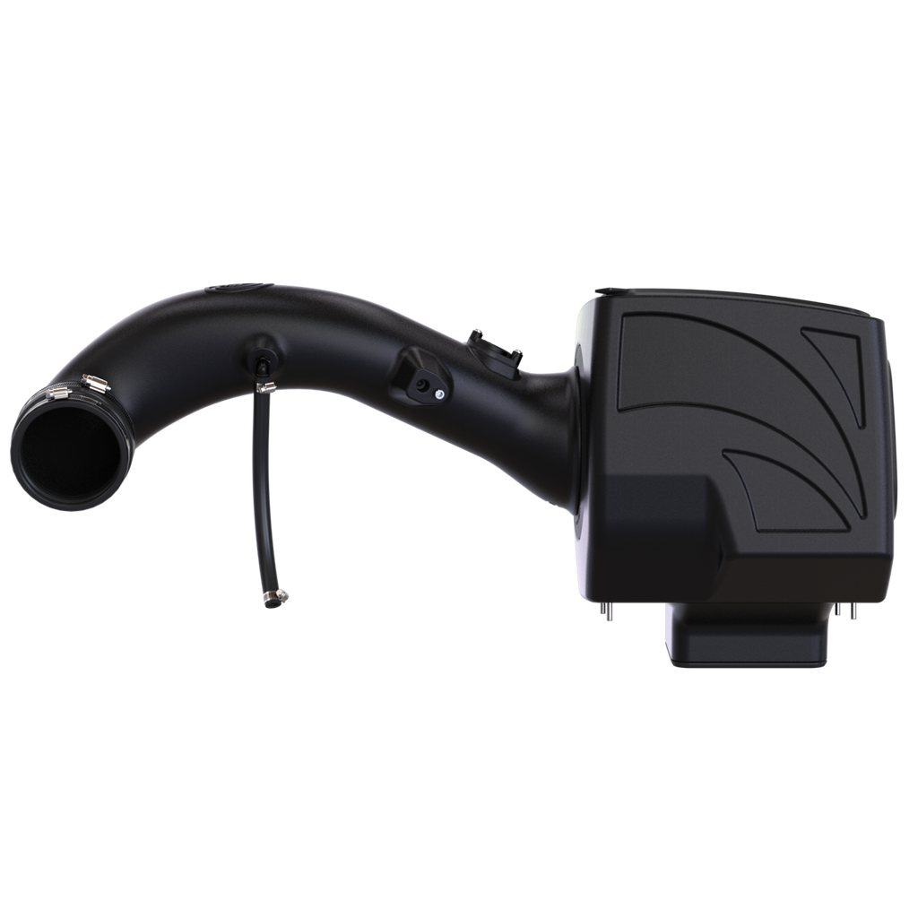 ~(15-Lbs.-25X16x15)~-Cold-Air-Intake-For-09-13-Chevrolet-Silverado-Sierra-2500-3500-6.0L-Cotton-Cleanable-Red-S-B