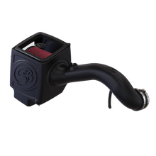Load image into Gallery viewer, ~(15-Lbs.-25X16x15)~-Cold-Air-Intake-For-09-13-Chevrolet-Silverado-Sierra-2500-3500-6.0L-Cotton-Cleanable-Red-S-B