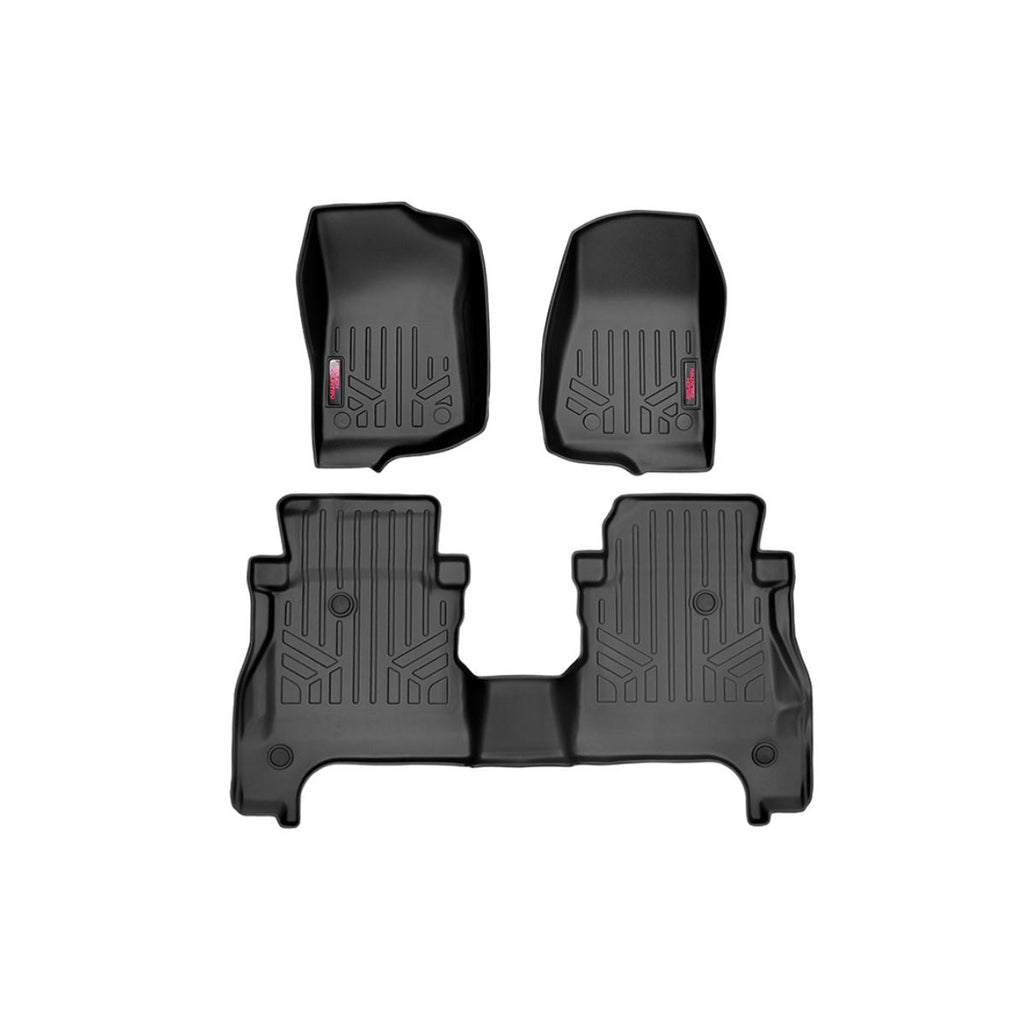 ~(15-Lbs.-38X31x7)~-Heavy-Duty-Floor-Mats-[Front-And-Rear-W-Under-Seat-Lockable-Storage]---(2020-Gladiator-Jt)