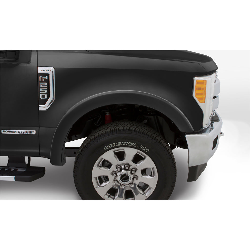 ~(15-Lbs.-54X34x11)~-Ff-Oe-Style-4Pc-2017-2021-Ford-F-250-Super-Duty-Black-Smooth-Factory