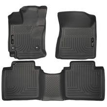 Load image into Gallery viewer, 15-Toyota-Venza-Weatherbeater-Front--Second-Row-Tan-Floor-Liners